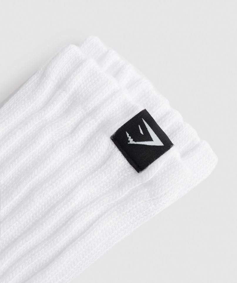 Gymshark Comfy Rest Day Socks White | CA 638A17